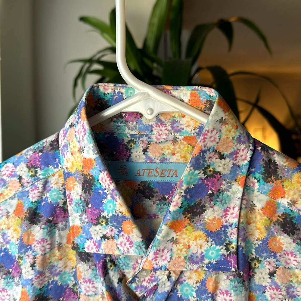 AteSeta Men’s Shirt – Size 40 (15 ¾ US)
